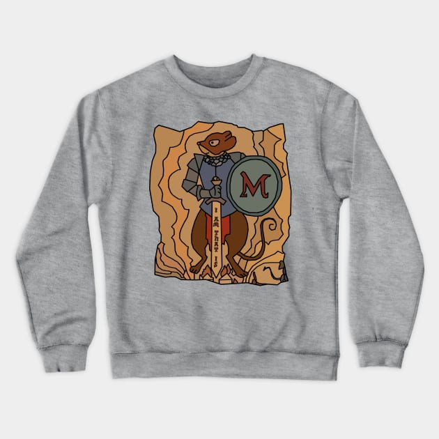Martin the Warrior Tapestry - Redwall Crewneck Sweatshirt by The Great Stories
